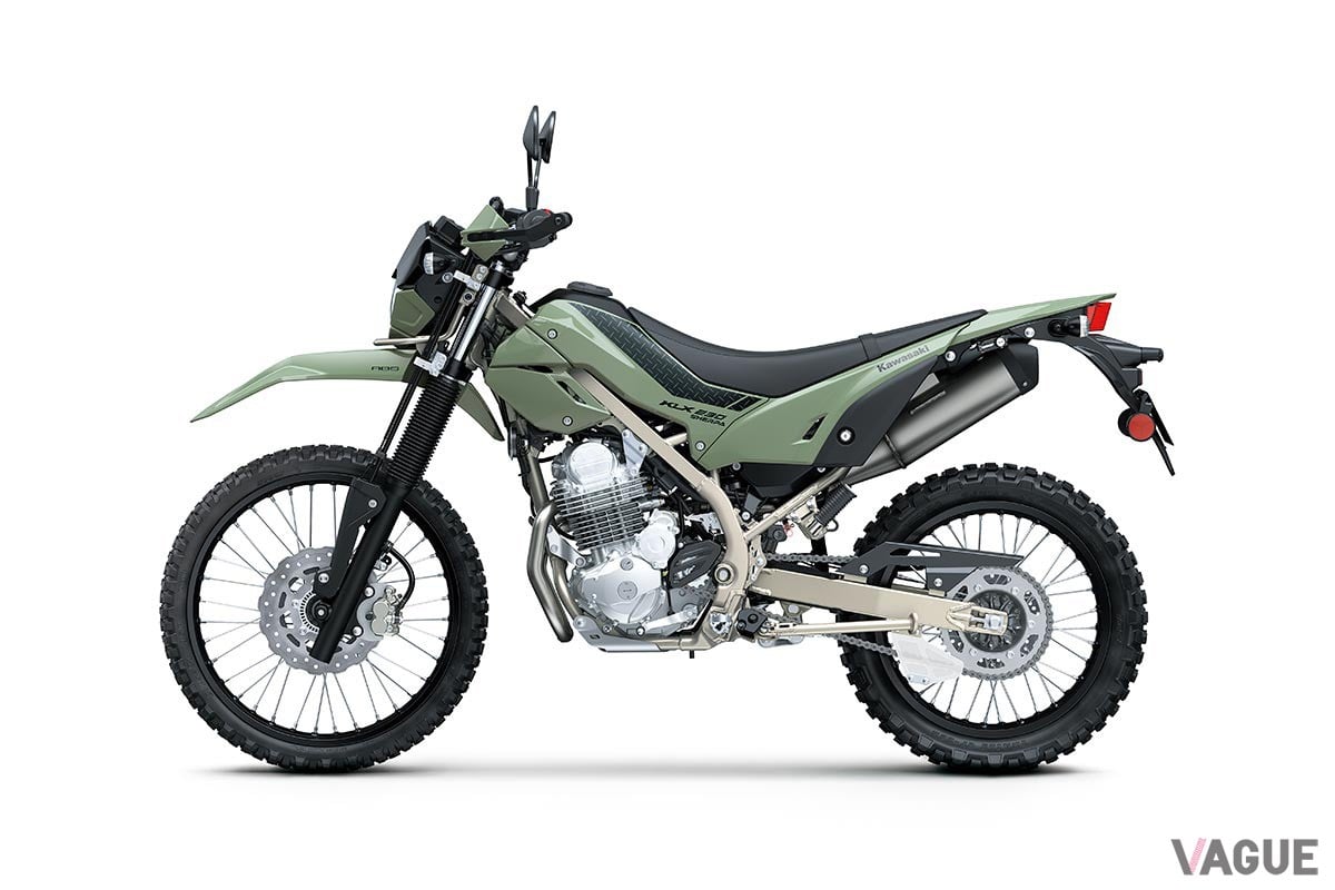カワサキの新発想バイク「KLX230シェルパ」