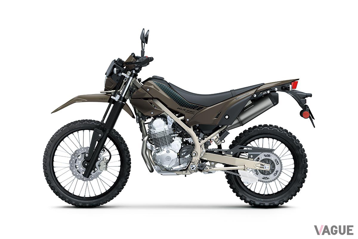 カワサキの新発想バイク「KLX230シェルパ」