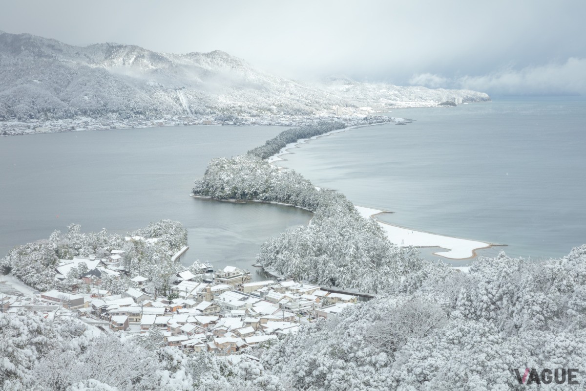 9位：天橋立の雪景色【京都府】
