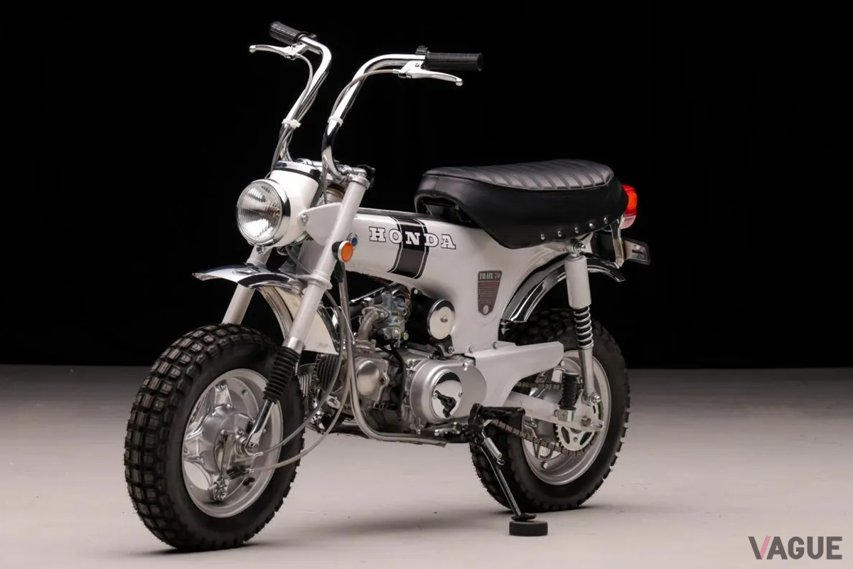 米国オークションに登場した1970年式ホンダ「CT70トレイル」