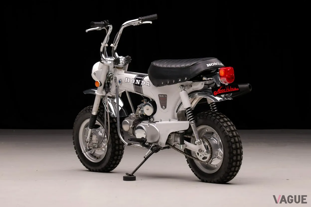 米国オークションに登場した1970年式ホンダ「CT70トレイル」