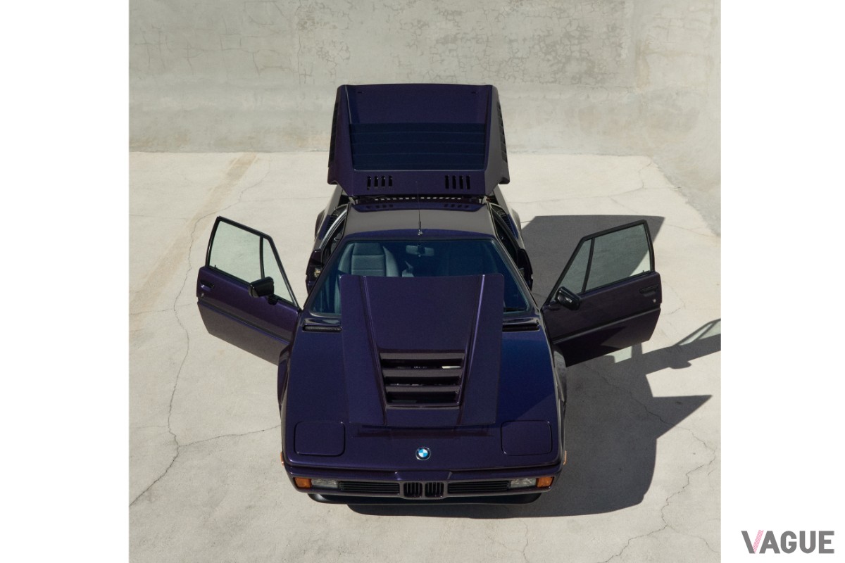 BMW Mが初めて製作したスーパーカー「M1」のインテリア