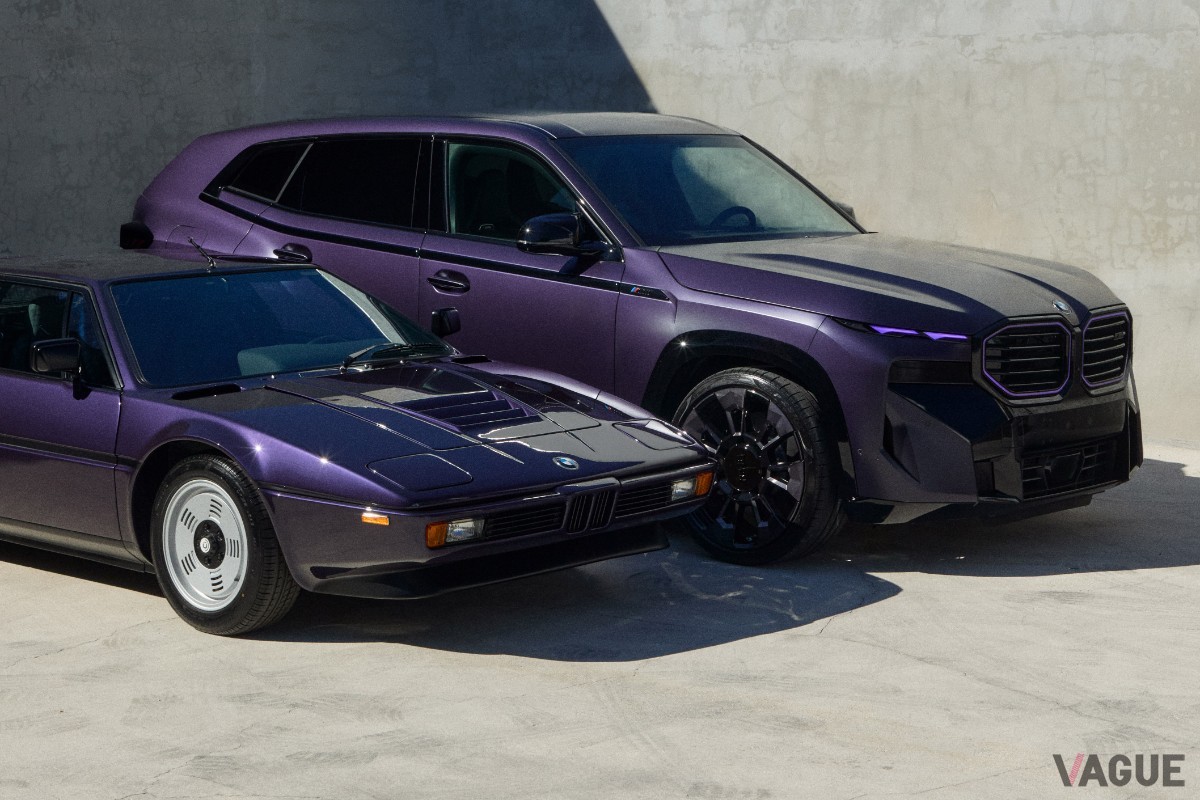 世界初公開された「2025 BMW XM by Kith」とBMW Mが初めて製作したスーパーカー「M1」