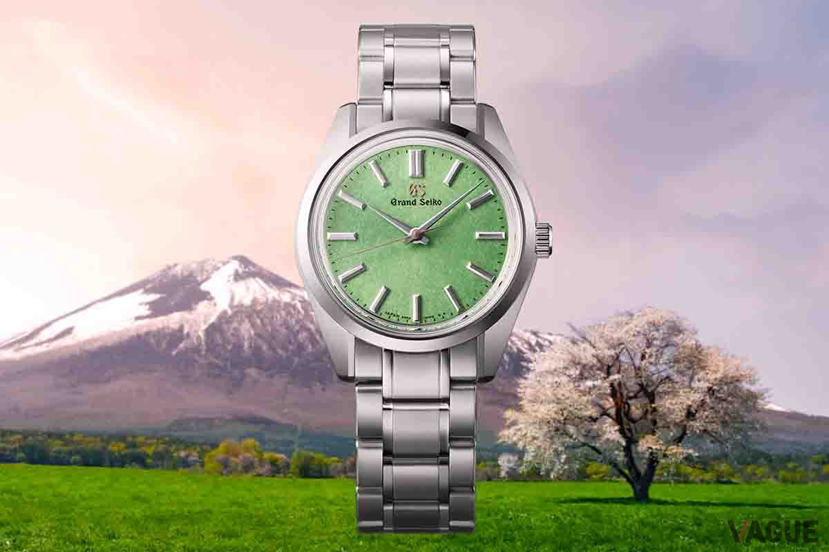 グランドセイコー限定モデルがモチーフとしたのは、一本桜で有名な岩手山北側の「上坊牧野」