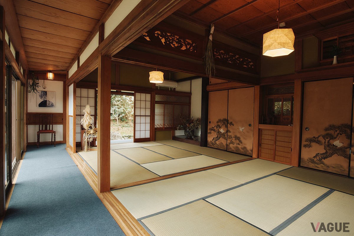 昔の面影を残した和室