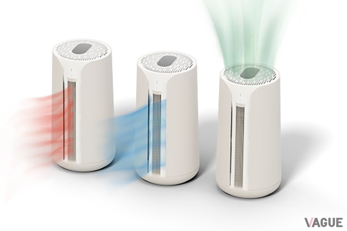 「ComfortPure 3-in-1」。冬にはヒーターが、夏にはファンとして使えて一年中活躍