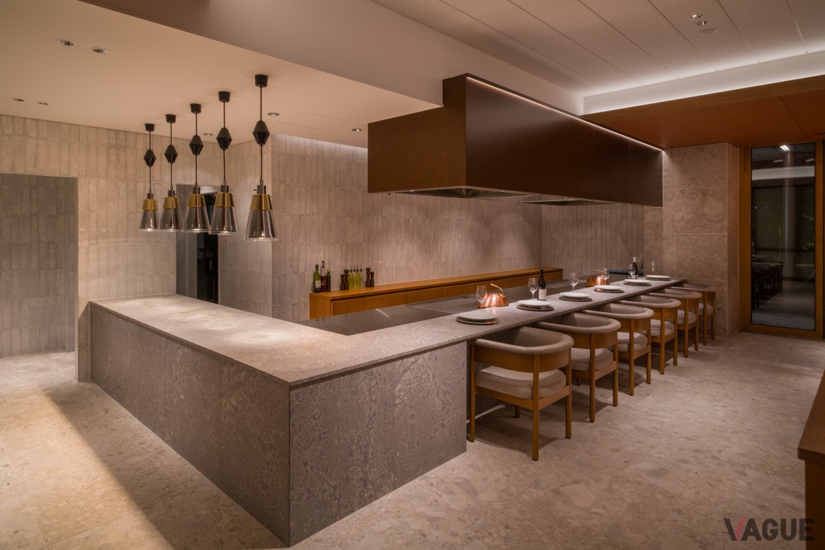 LA VIGNE DINING FÛDO（ラ ヴィーニュダイニング フウド）鉄板焼カウンター