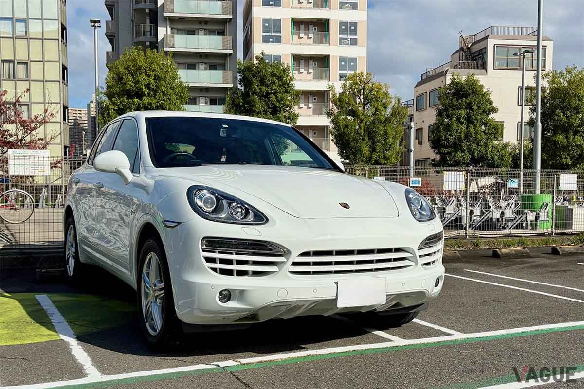 車両の一例。ポルシェ カイエン（神奈川）