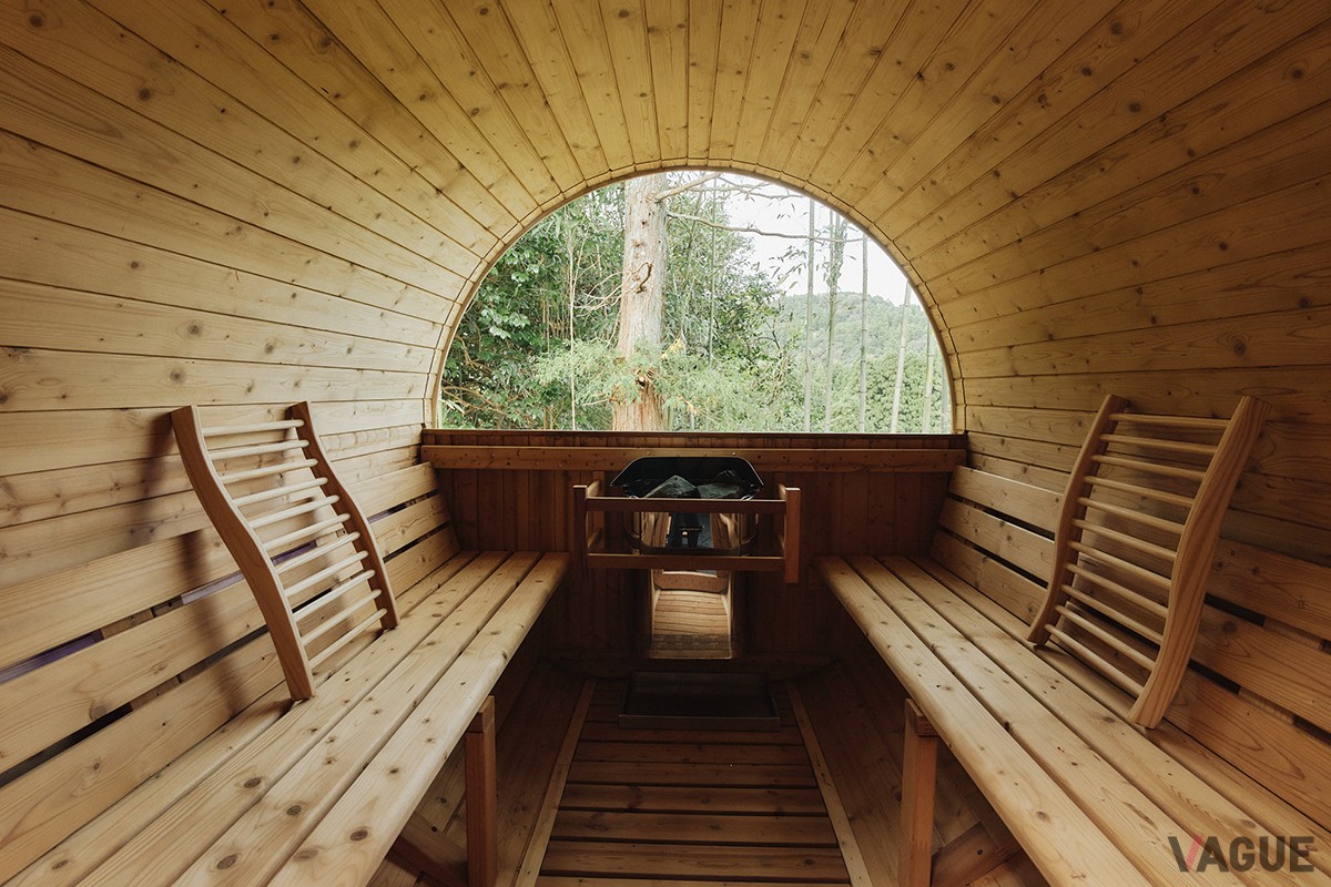 サウナからの眺め