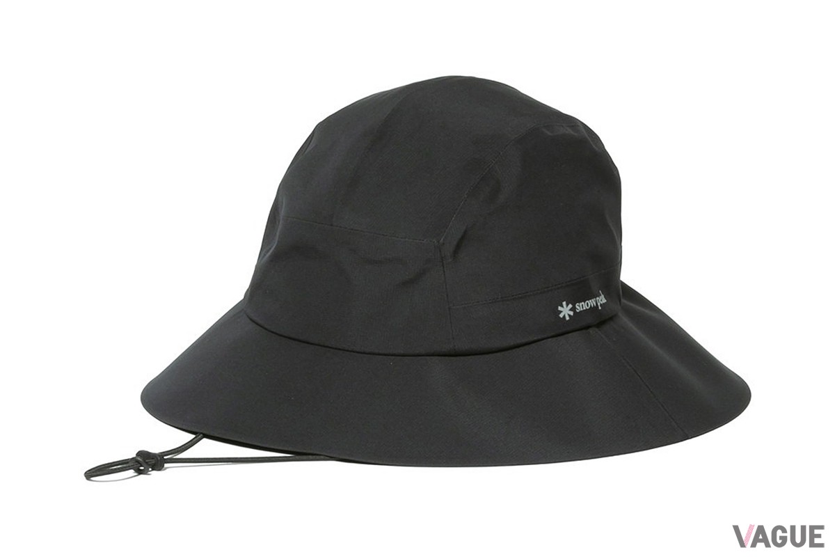 「GORE-TEX Rain Hat」ブラック