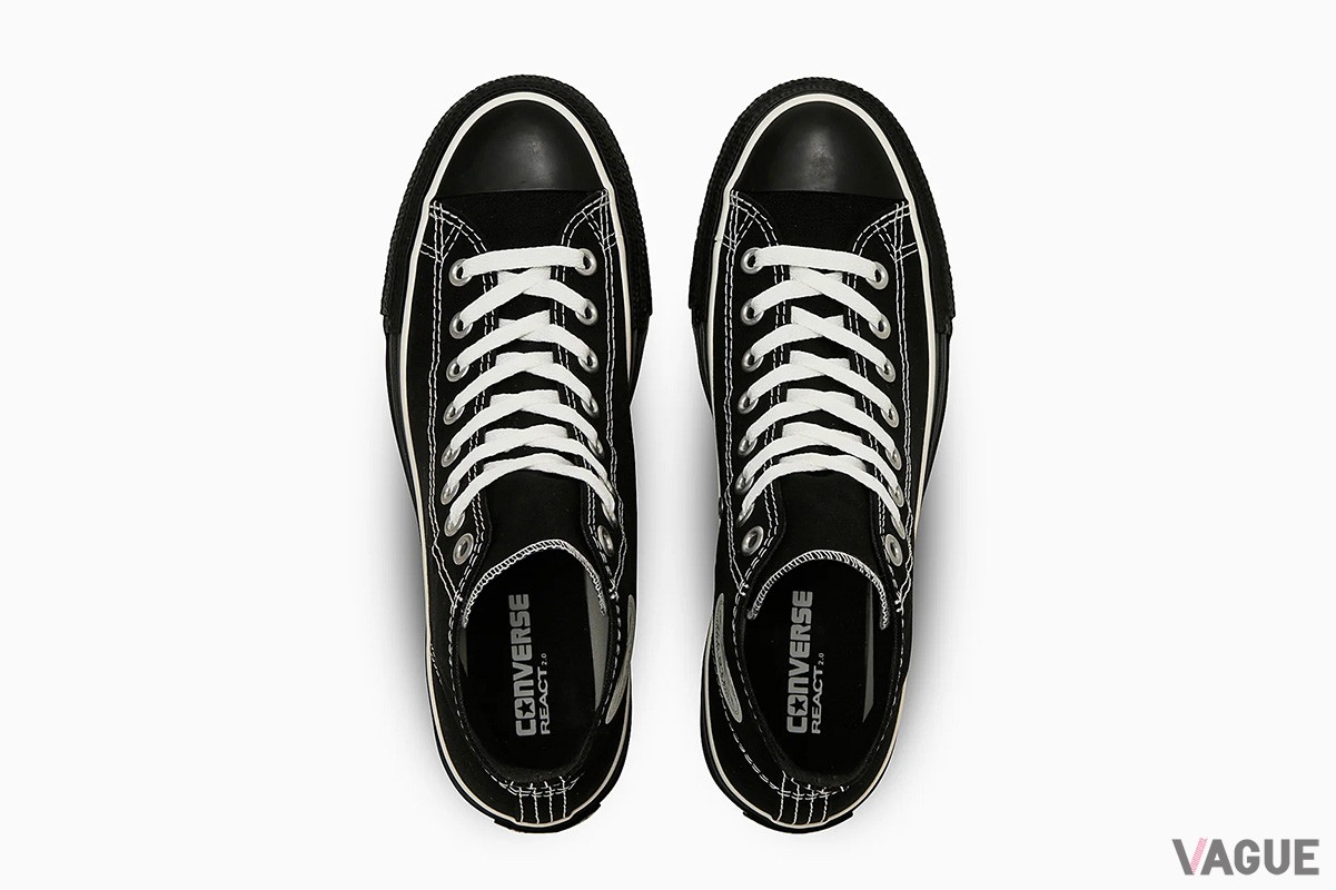 厚底ソールを搭載したコンバースのハイカットモデル「ALL STAR（R） LIFTED OVERTAPE ST HI」