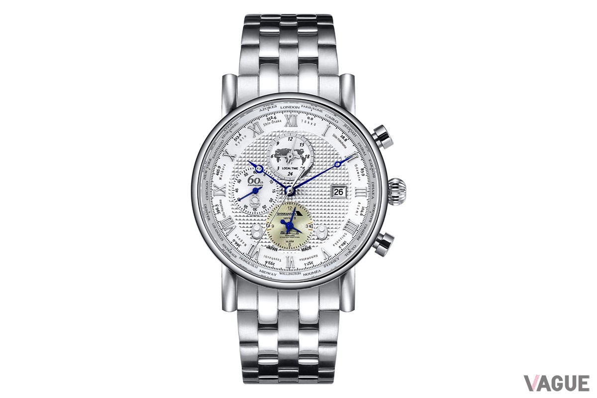 長針と短針は0系を正面から見た通称「団子鼻」の光前頭がモチーフで、ダイヤルは前部標識灯をデザイン