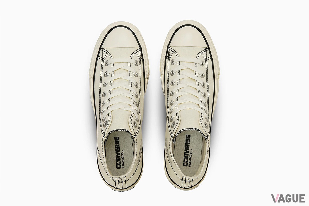 厚底ソールを搭載したコンバースのハイカットモデル「ALL STAR（R） LIFTED OVERTAPE ST HI」