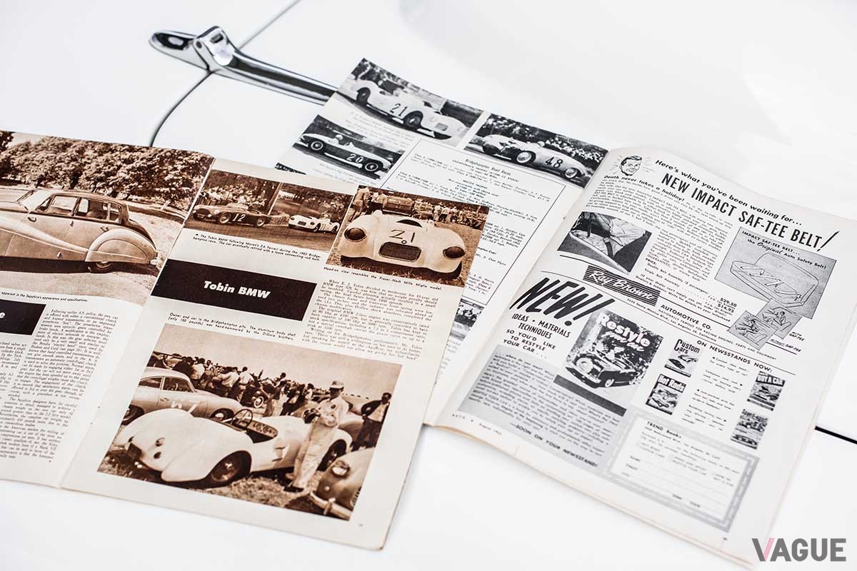 オークションに登場した1939年製BMW「328スペシャルコンペティション ロードスター」Remi Dargegen(c)2024 Courtesy of RM Sotheby's