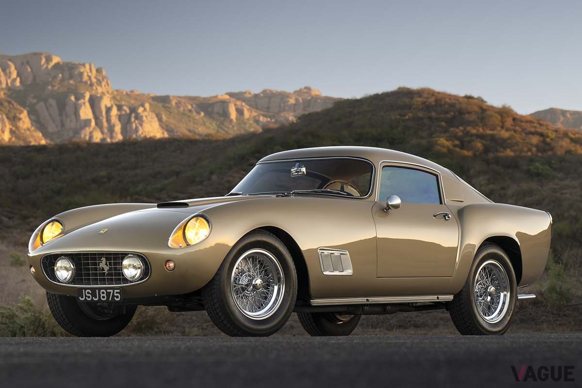 1958年製フェラーリ「250GT LWB ベルリネッタ“ツールドフランス”by スカリエッティ」Robin Adams(c)2023 Courtesy of RM Sotheby's