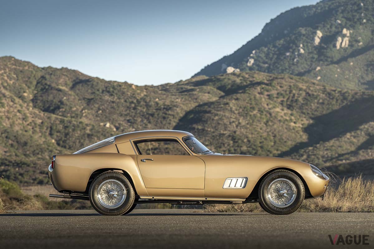 1958年製フェラーリ「250GT LWB ベルリネッタ“ツールドフランス”by スカリエッティ」Robin Adams(c)2023 Courtesy of RM Sotheby's