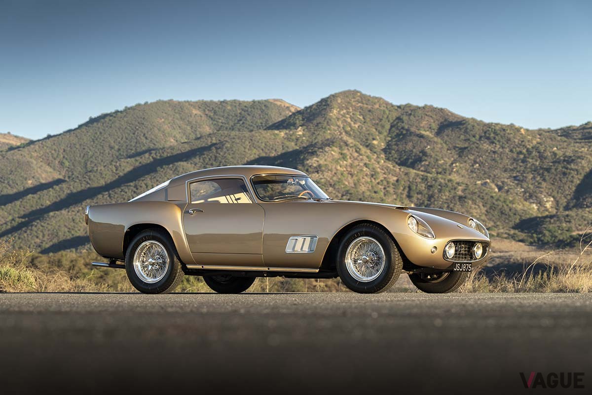 1958年製フェラーリ「250GT LWB ベルリネッタ“ツールドフランス”by スカリエッティ」Robin Adams(c)2023 Courtesy of RM Sotheby's
