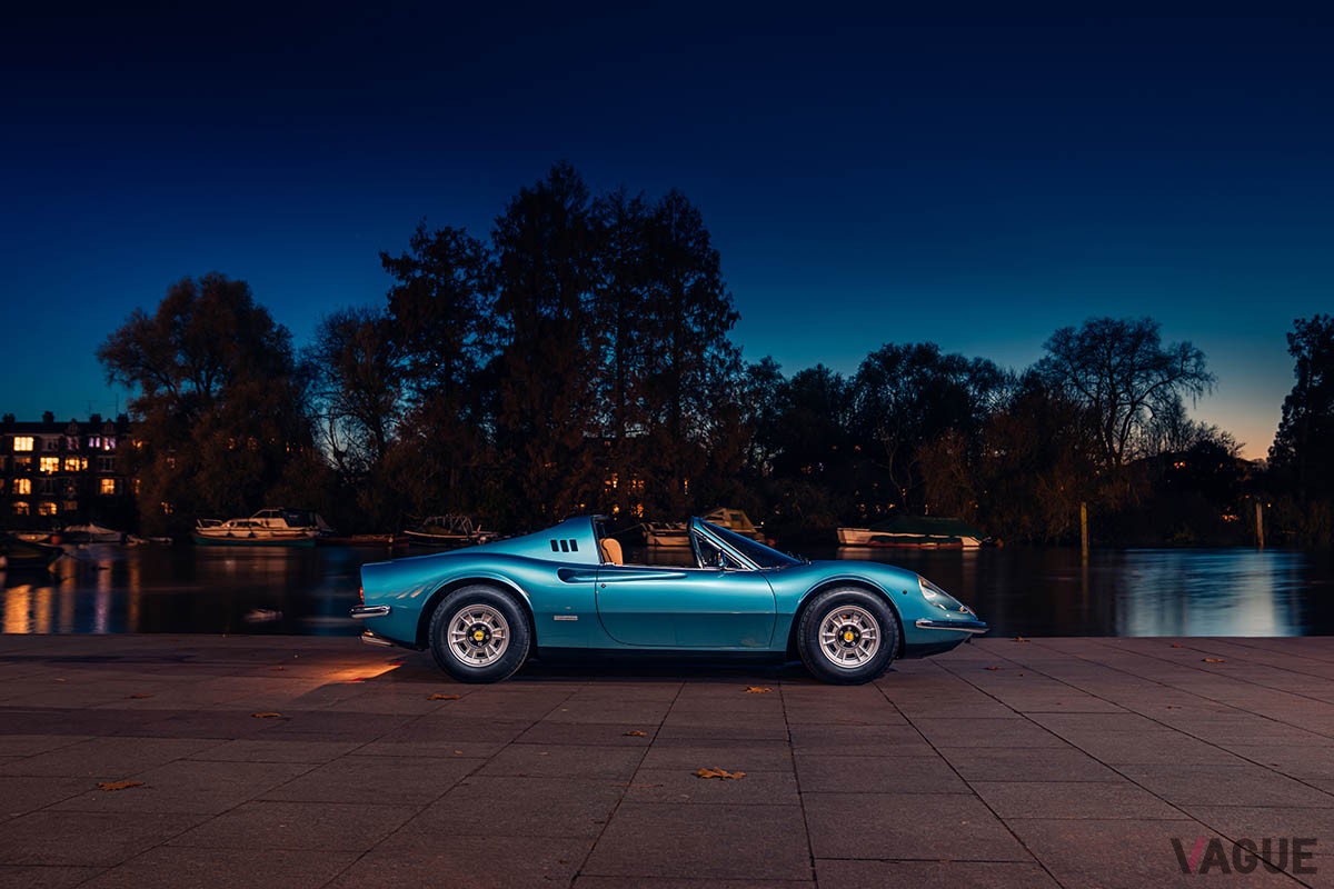 オークションに登場した1973年式フェラーリ「ディーノ246GTS byスカリエッティ」Alex Penfold(c)Courtesy of RM Sotheby's
