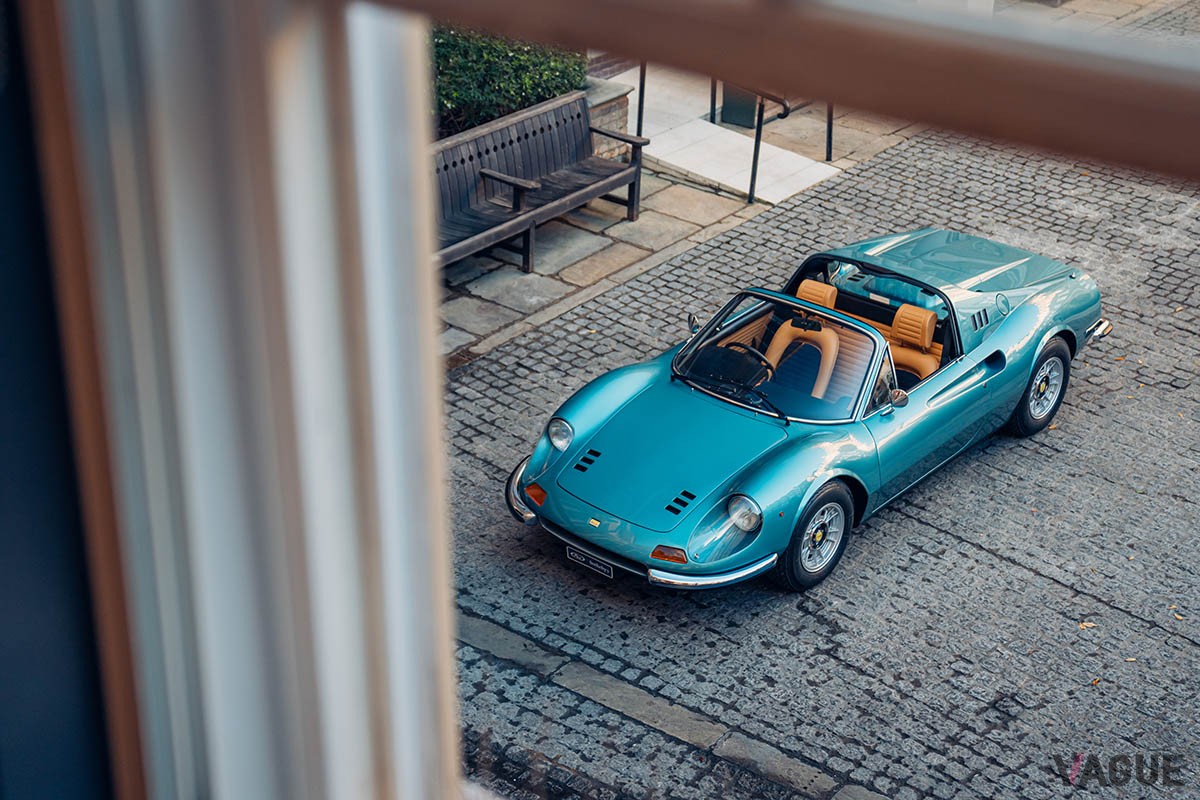オークションに登場した1973年式フェラーリ「ディーノ246GTS byスカリエッティ」Alex Penfold(c)Courtesy of RM Sotheby's