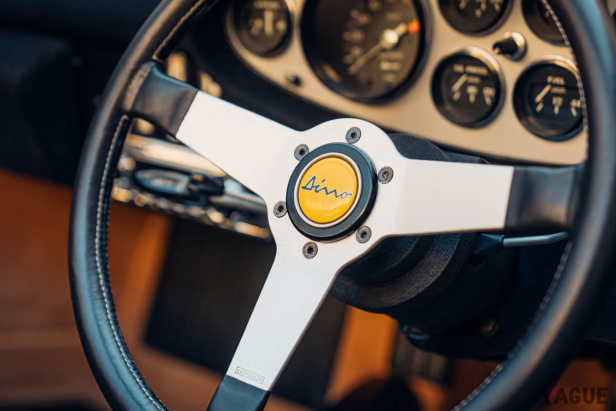 オークションに登場した1973年式フェラーリ「ディーノ246GTS byスカリエッティ」Alex Penfold(c)Courtesy of RM Sotheby's
