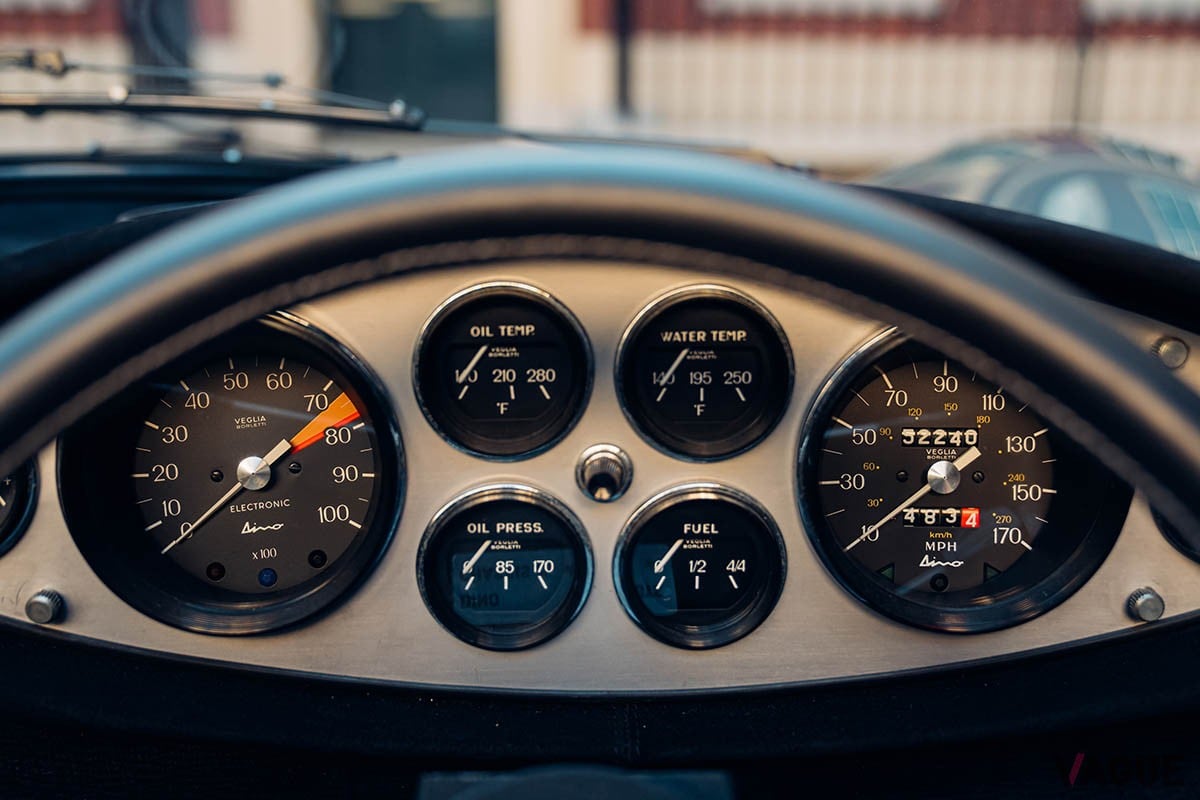 オークションに登場した1973年式フェラーリ「ディーノ246GTS byスカリエッティ」Alex Penfold(c)Courtesy of RM Sotheby's