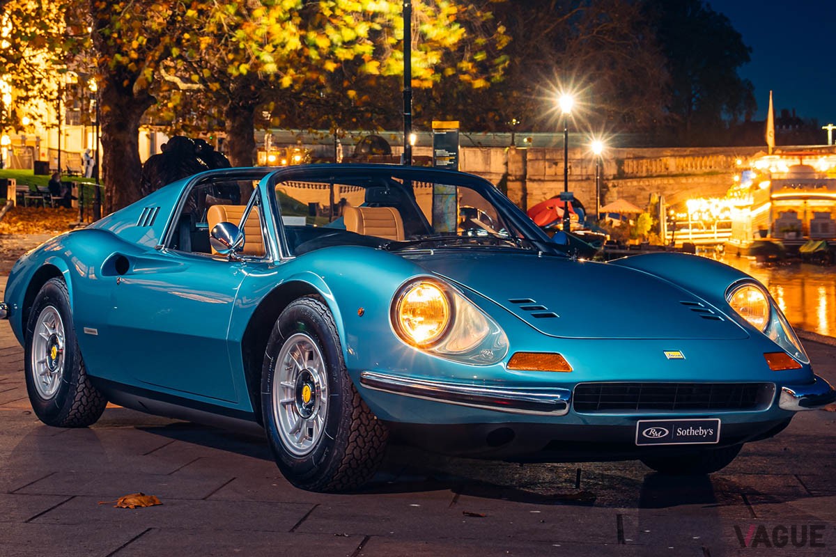 オークションに登場した1973年式フェラーリ「ディーノ246GTS byスカリエッティ」Alex Penfold(c)Courtesy of RM Sotheby's