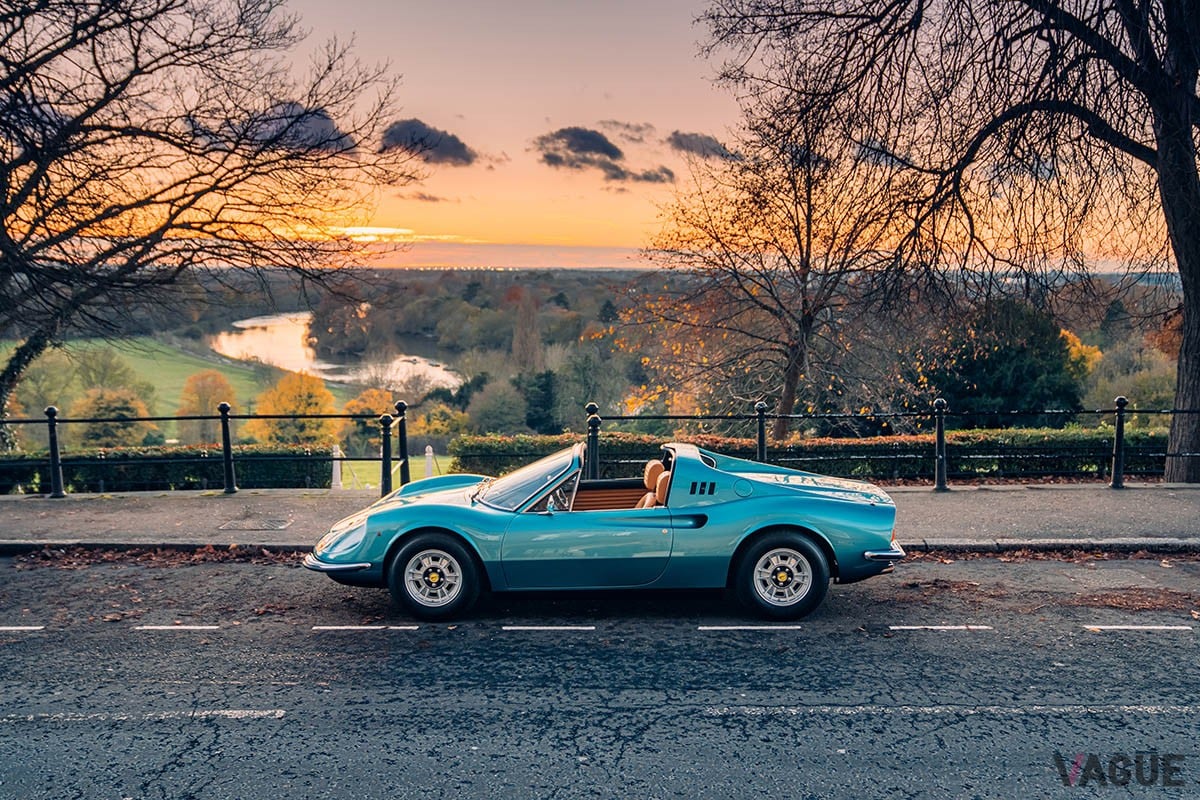 オークションに登場した1973年式フェラーリ「ディーノ246GTS byスカリエッティ」Alex Penfold(c)Courtesy of RM Sotheby's