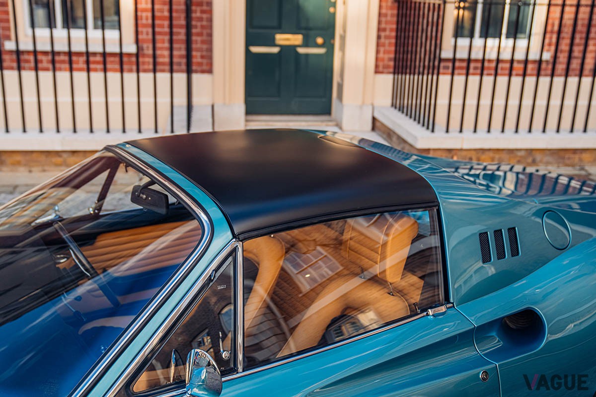 オークションに登場した1973年式フェラーリ「ディーノ246GTS byスカリエッティ」Alex Penfold(c)Courtesy of RM Sotheby's