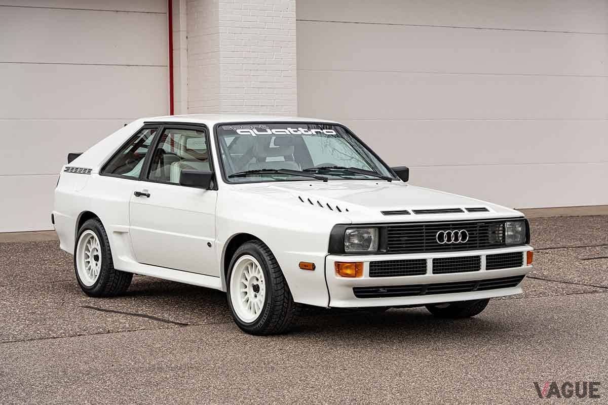 オークションに登場し高値で落札された1984年製アウディ「スポーツクワトロ」(c)2024 Courtesy of RM Sotheby's