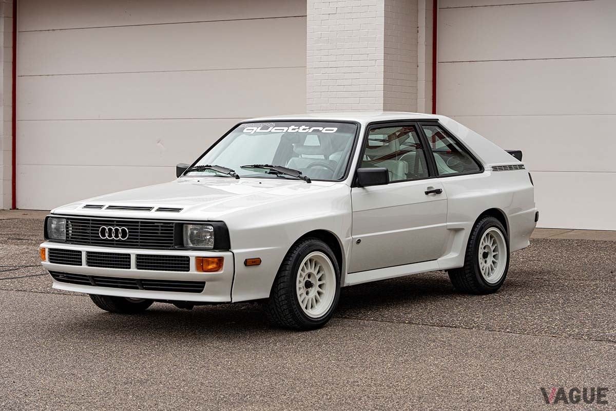 オークションに登場し高値で落札された1984年製アウディ「スポーツクワトロ」(c)2024 Courtesy of RM Sotheby's