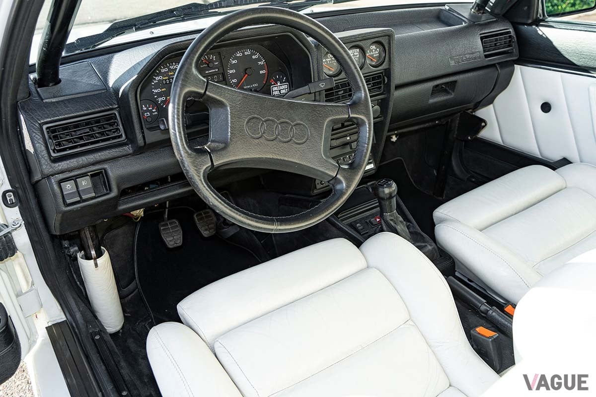 オークションに登場し高値で落札された1984年製アウディ「スポーツクワトロ」(c)2024 Courtesy of RM Sotheby's