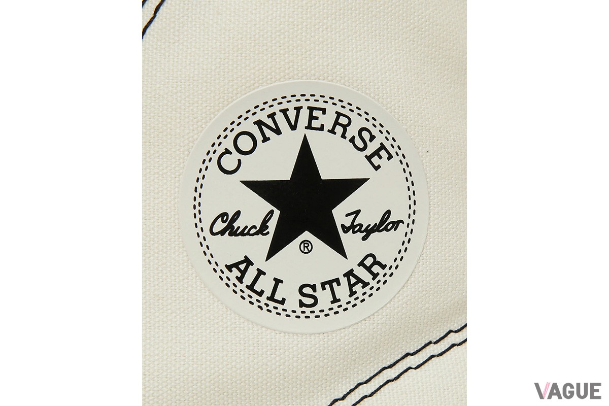 厚底ソールを搭載したコンバースのハイカットモデル「ALL STAR（R） LIFTED OVERTAPE ST HI」