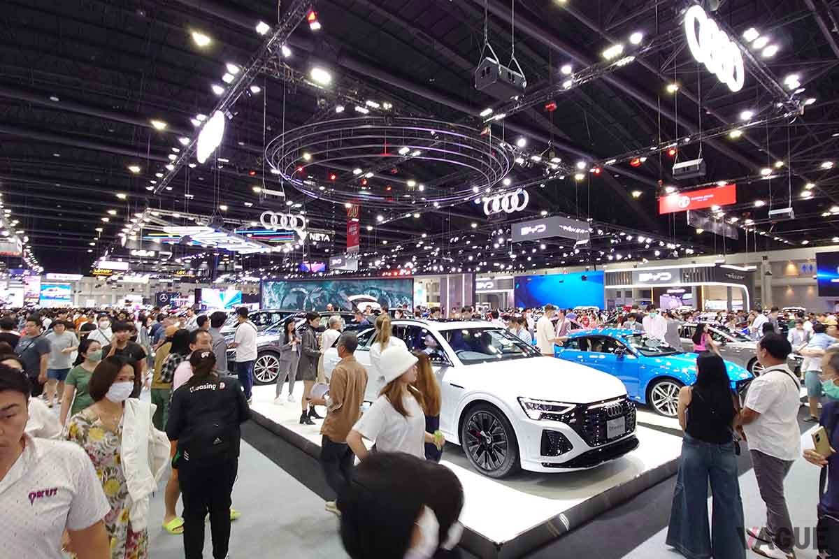 タイモーターエキスポ2023の会場風景