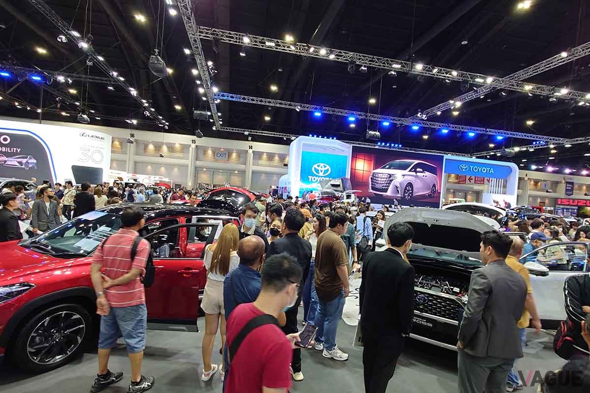 タイモーターエキスポ2023の会場風景