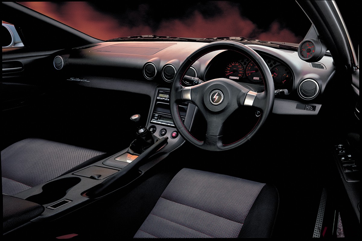 2002年に追加された「シルビアVパッケージ」のインテリア