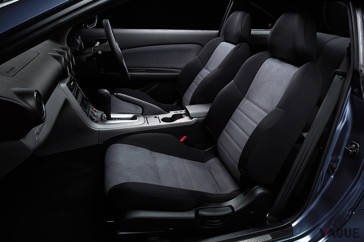 2002年に追加された「シルビアVパッケージ」のインテリア