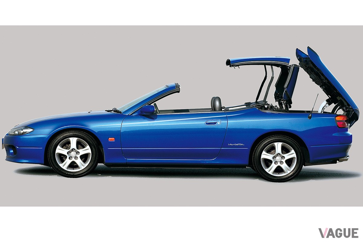 2000年5月に追加された日産「シルビア・コンバーチブル」