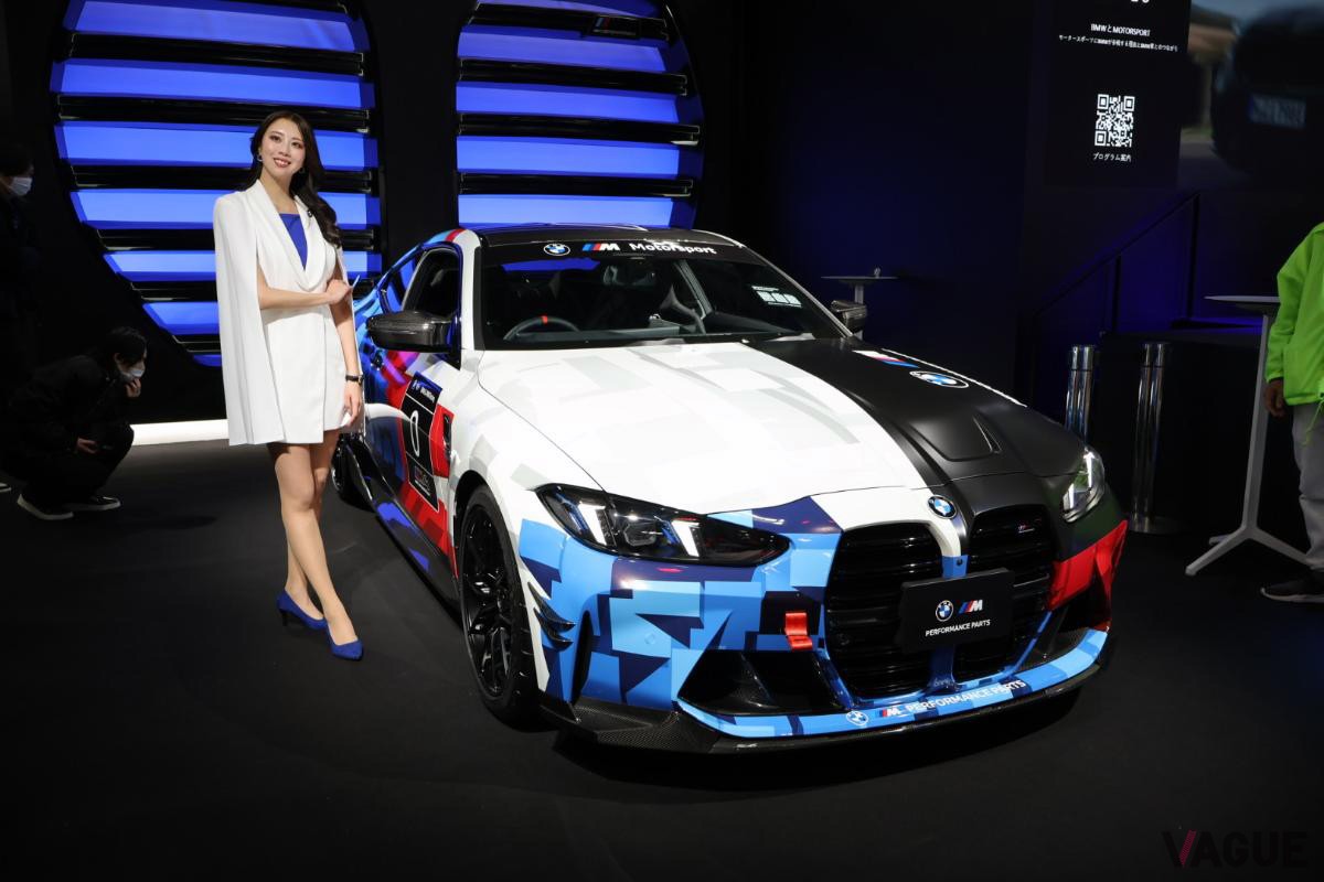 Mパフォーマンスパーツを装着したBMW新型「M4コンペティション M xDrive」