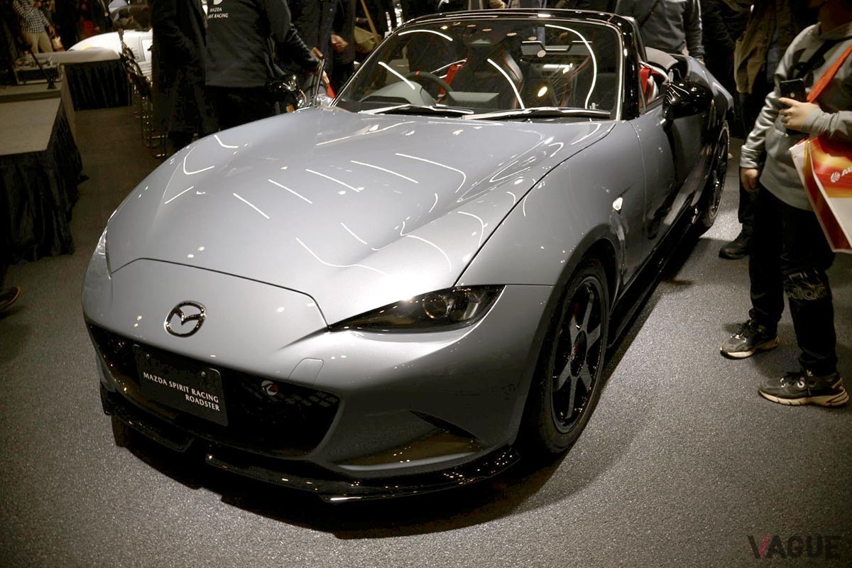 量産モデルの「マツダ・スピリットレーシング・ロードスター」