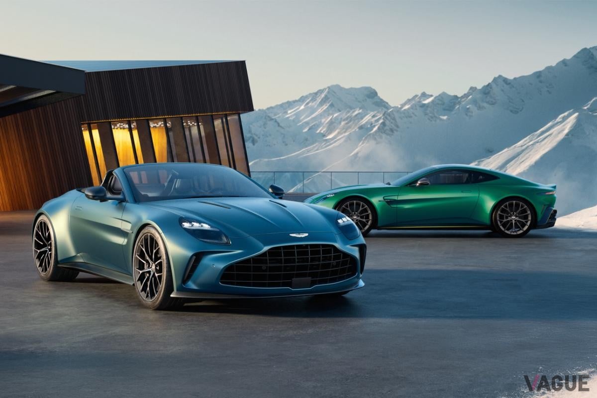 アストンマーティンは英国で新型「ヴァンテージ・ロードスター」を発表