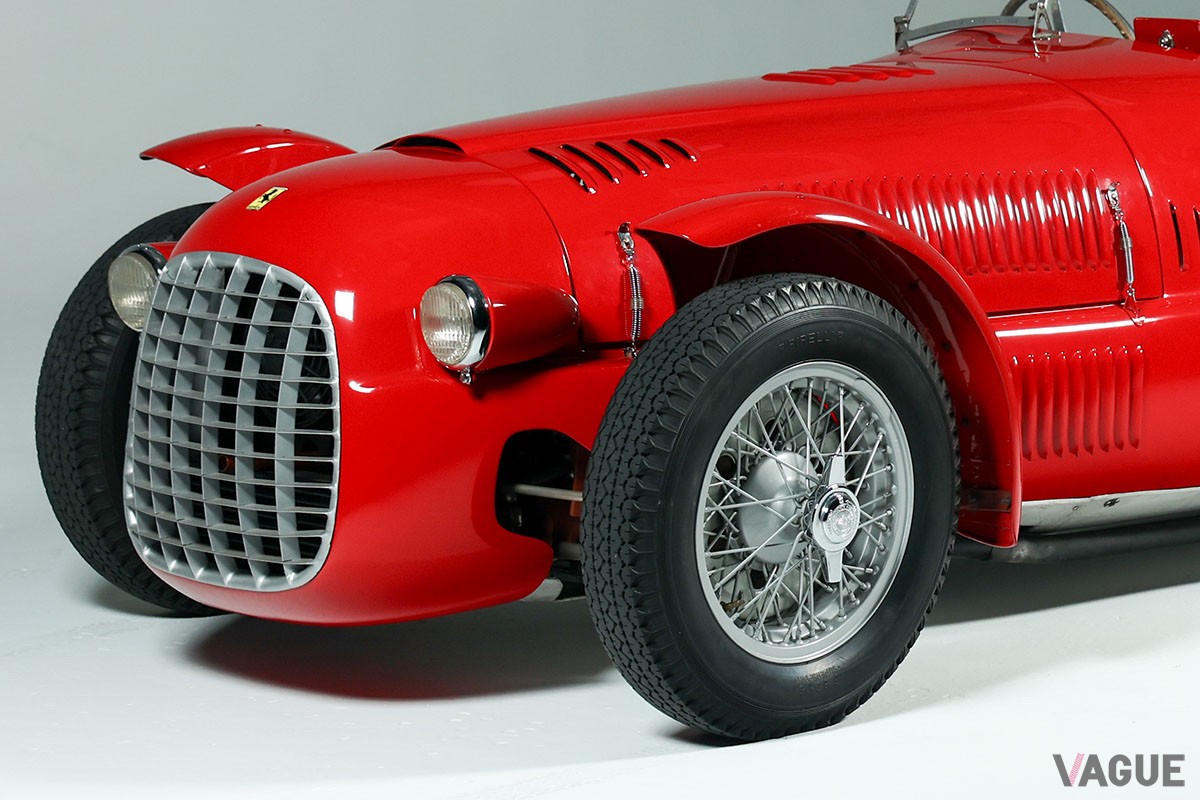 オークションに登場予定の1948年式フェラーリ「166スパイダーコルサ（シャシーナンバー004 C）」