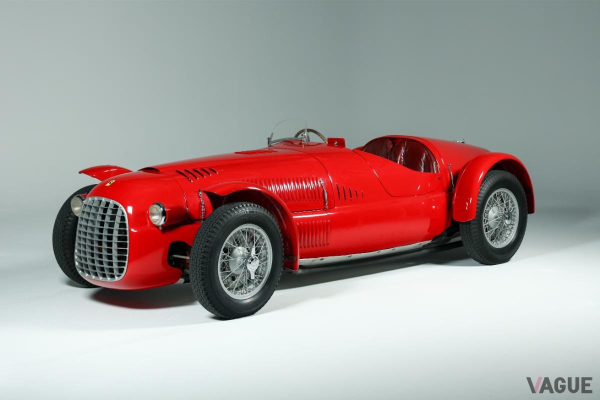 オークションに登場予定の1948年式フェラーリ「166スパイダーコルサ（シャシーナンバー004 C）」