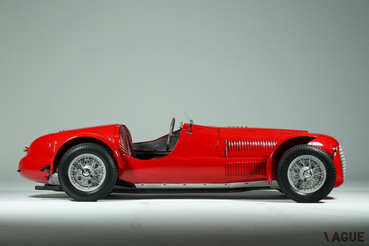 オークションに登場予定の1948年式フェラーリ「166スパイダーコルサ（シャシーナンバー004 C）」