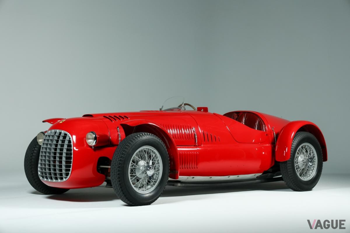 オークションに登場予定の1948年式フェラーリ「166スパイダーコルサ（シャシーナンバー004 C）」