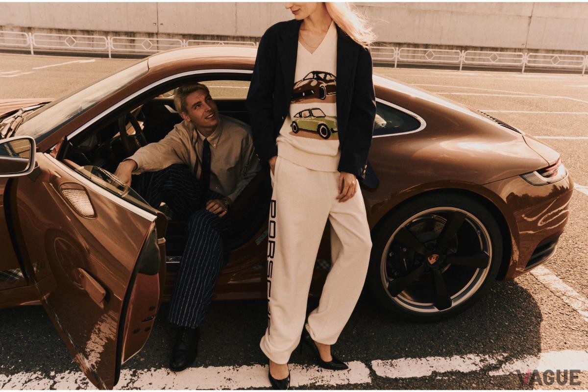 世界に一台の「ポルシェ911 カレラT」のデザインにインスパイアされPOGGY氏の審美眼によってキュレーションされた特別なアパレルコレクション