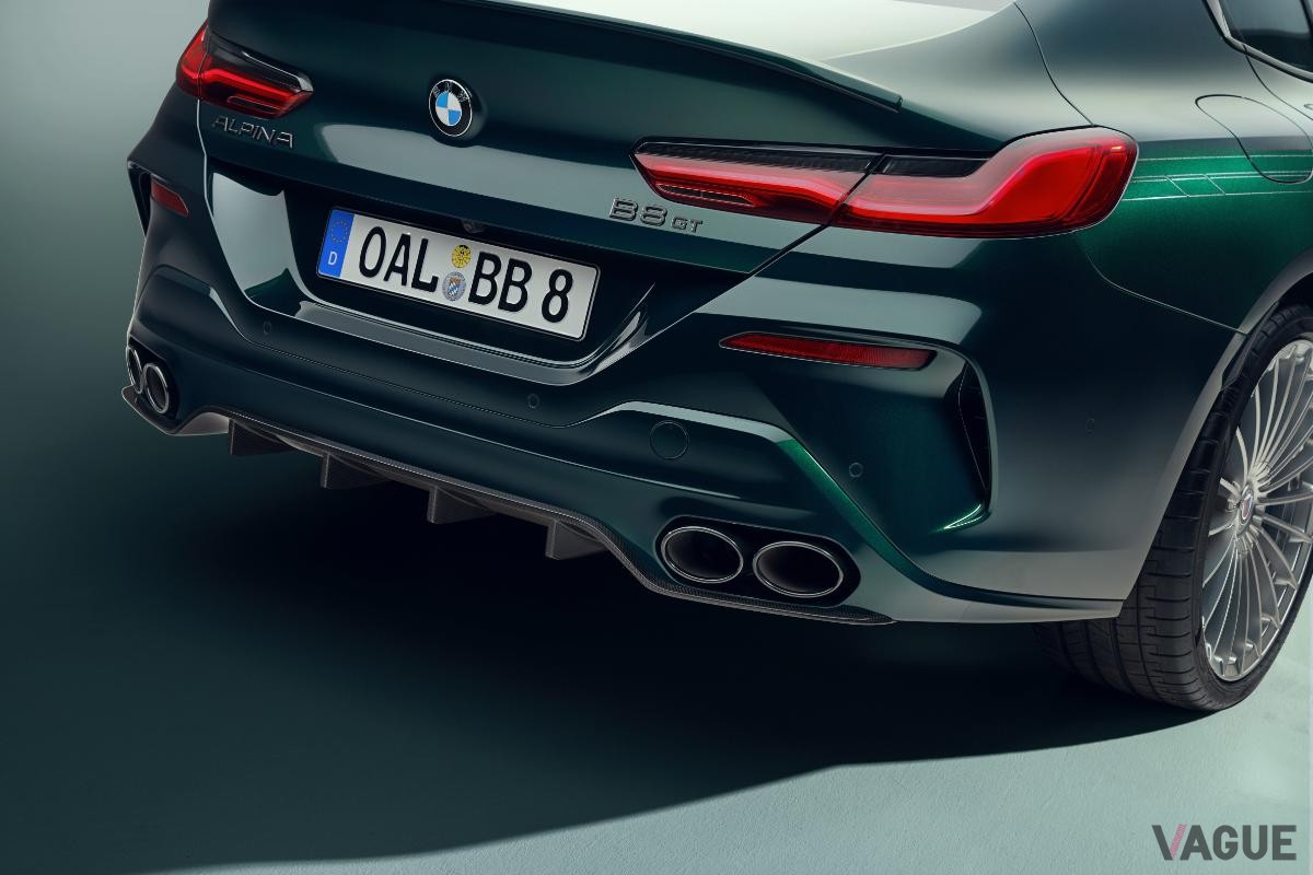 日本国内では30台のみ販売される流麗かつ超高性能4ドアクーペ、BMWアルピナ「B8 GTグランクーペ」