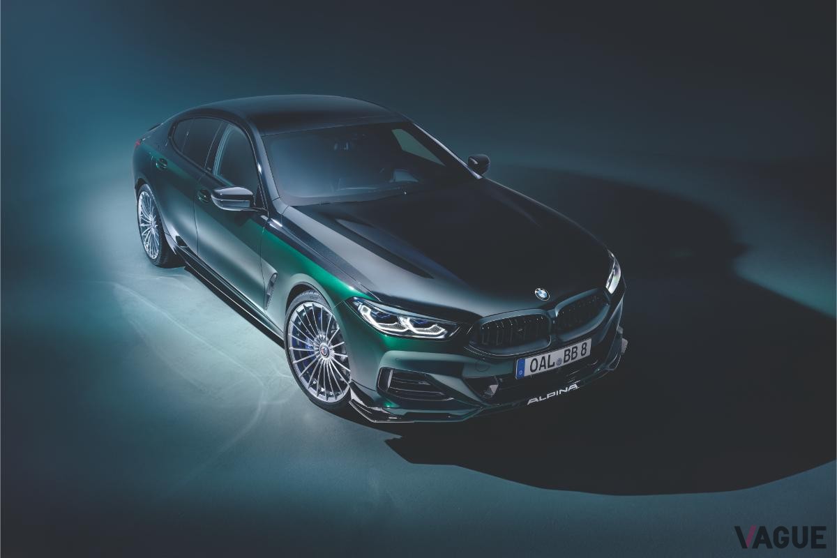 日本国内では30台のみ販売される流麗かつ超高性能4ドアクーペ、BMWアルピナ「B8 GTグランクーペ」