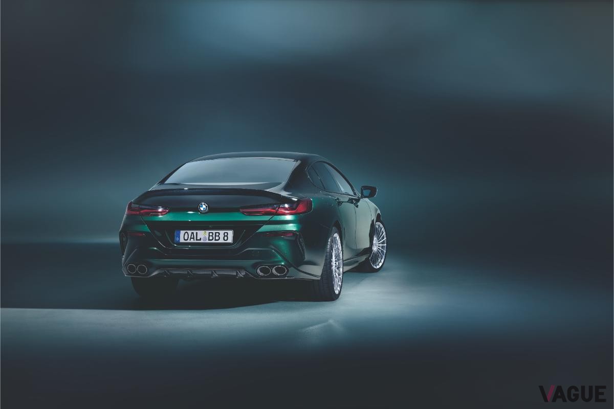 日本国内では30台のみ販売される流麗かつ超高性能4ドアクーペ、BMWアルピナ「B8 GTグランクーペ」
