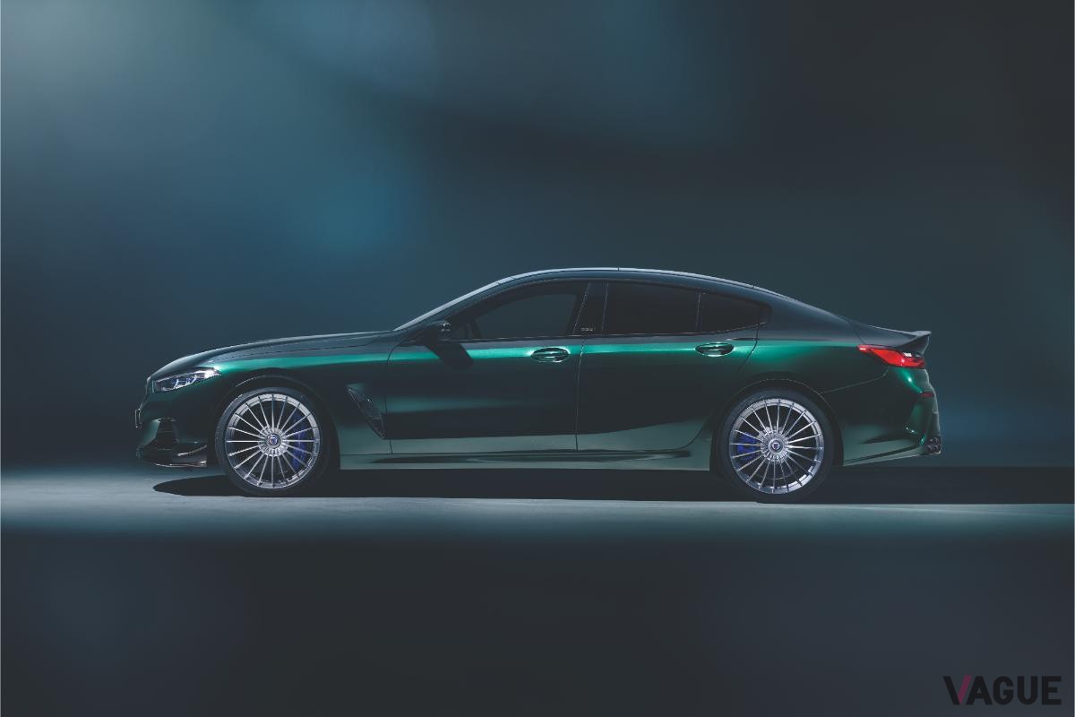 日本国内では30台のみ販売される流麗かつ超高性能4ドアクーペ、BMWアルピナ「B8 GTグランクーペ」