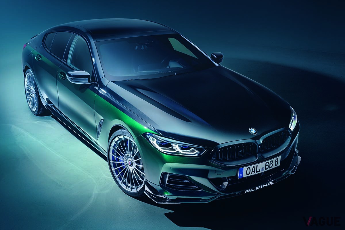 日本国内では30台のみ販売される流麗かつ超高性能4ドアクーペ、BMWアルピナ「B8 GTグランクーペ」
